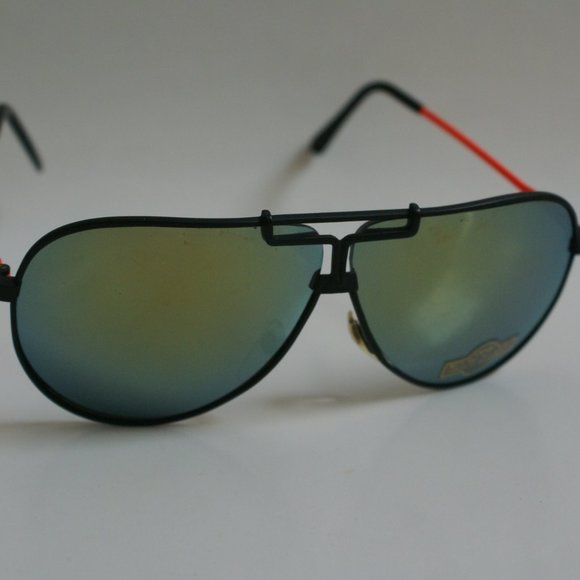 by De'Vons Optics, Inc. est. since 1983! Other - NWT True Vintage 90s Classic Aviator Pilot style w/Neon orange temple sunglasses